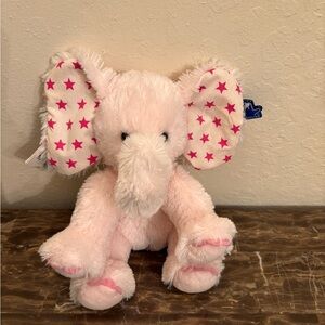 Russ Soft Pink Elephant Plush